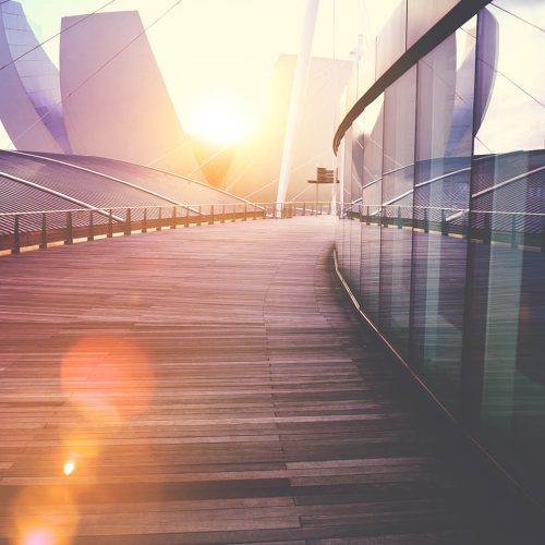 Contemporary Building Exterior Skyscraper Design Concept